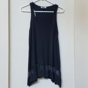 Umgee Lace Bottom A tank Dress.  Size Medium